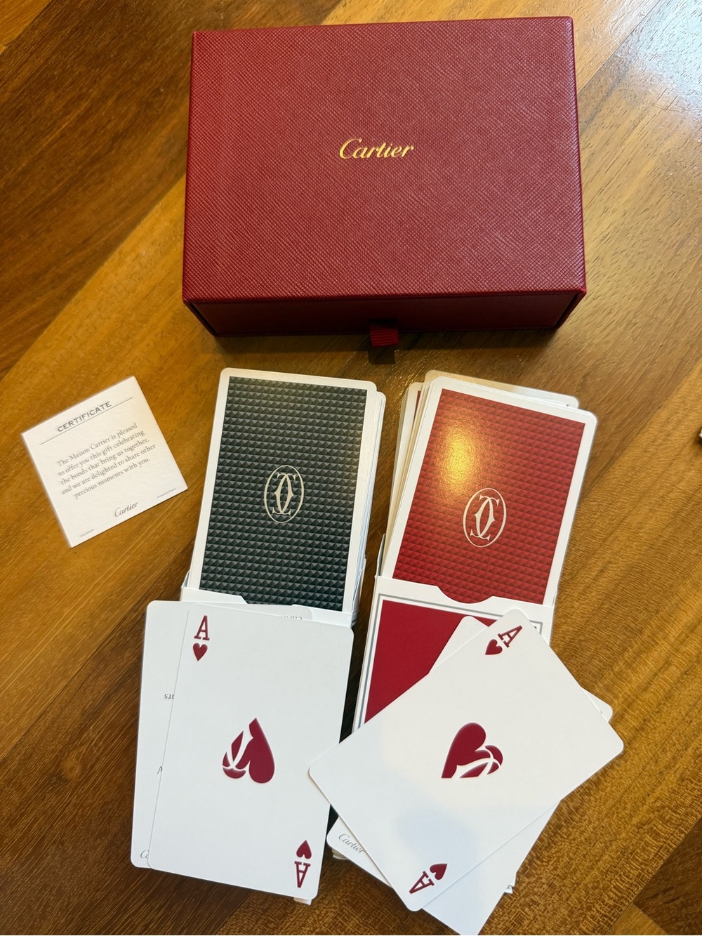 Cartier Playing Card Set - Picture 2 of 2